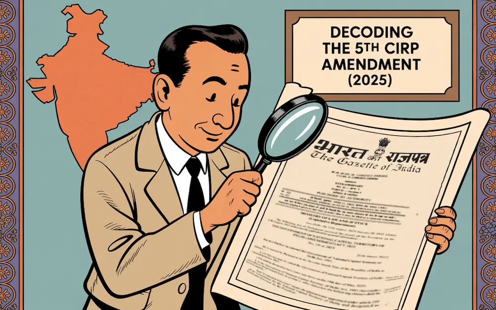 Cover image for Decoding the 5th CIRP Amendment (2025): Resolution Plans, Avoidance Claims, and Judicial Clarifications
